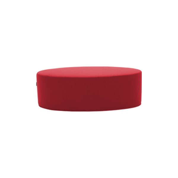 Червен пуф Bon-Bon Valencia Red , дължина 60 cm - Softline