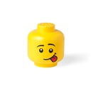 Жълта кутия за съхранение Silly, ⌀ 16,3 cm - LEGO®