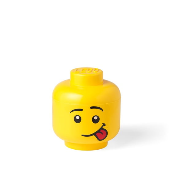 Жълта кутия за съхранение Silly, ⌀ 16,3 cm - LEGO®
