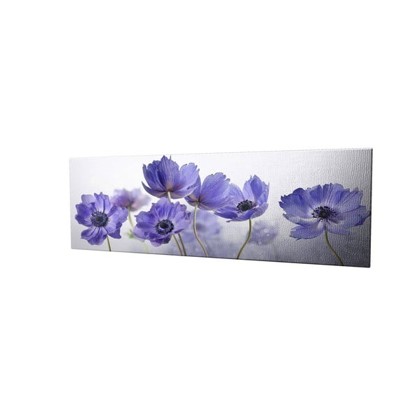 Живопис върху платно Виолетово, 80 x 30 cm - Majestic