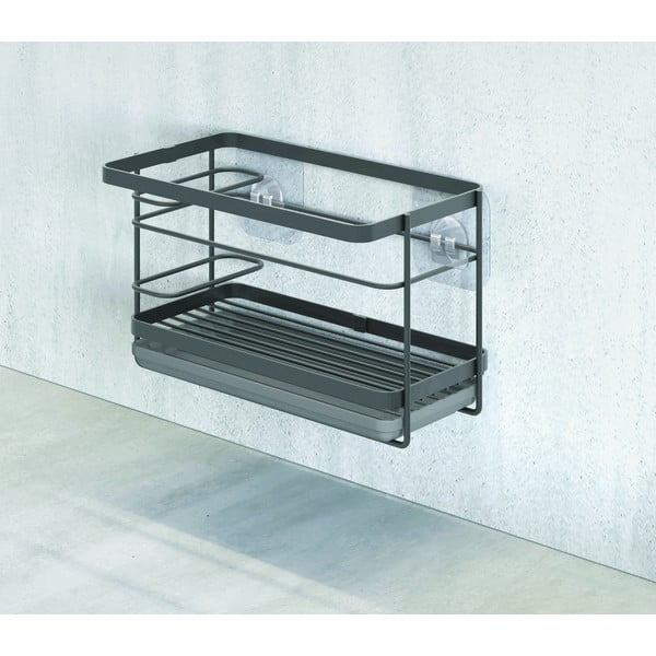 Самозадържаща се метална стойка за перилни препарати Tokyo Lava - Metaltex-image-1