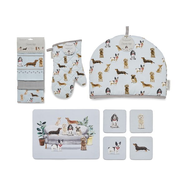 Кухненски текстилни комплекти 13 бр. Curious Dogs – Cooksmart ®