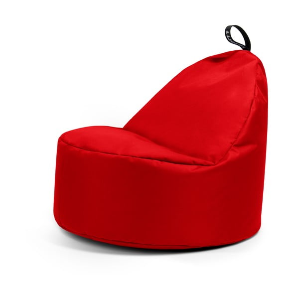 Червен  пуф Round XL – So Soft?