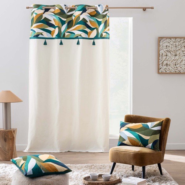 Декоративна възглавница 50x50 cm Swan – douceur d'intérieur-image-1