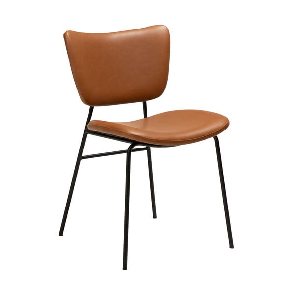 Кафяв трапезен стол от изкуствена кожа в цвят коняк DAN-FORM Thrill - DAN-FORM Denmark