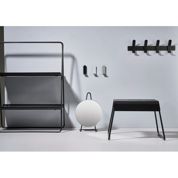 Сива стоманена стояща етажерка Soft Grey A-Table - Zone-image-2