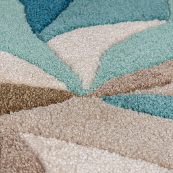 Тюркоазен килим 170x120 cm Zest Infinite - Flair Rugs-image-2