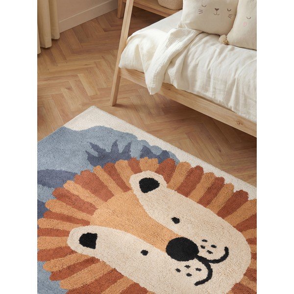 Памучен детски килим подходящ за пране/ръчно изработен 140x200 cm Snuggle Samba – Hanse Home-image-2