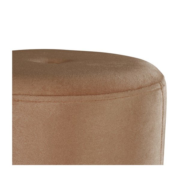 Кафяв пуф Ellen Magic Velvet, ⌀ 40 cm - JohnsonStyle-image-3