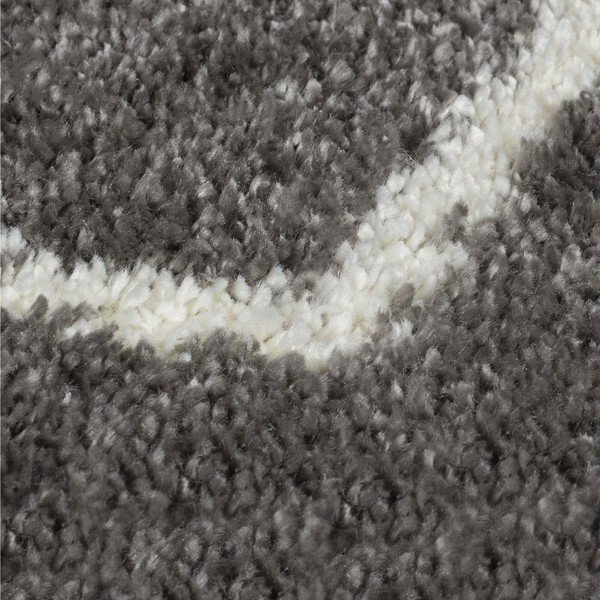 Сив килим 200x290 cm Atlas Berber – Flair Rugs-image-3
