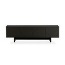 Черна маса за телевизор 180x55x40 cm Solei – MOME