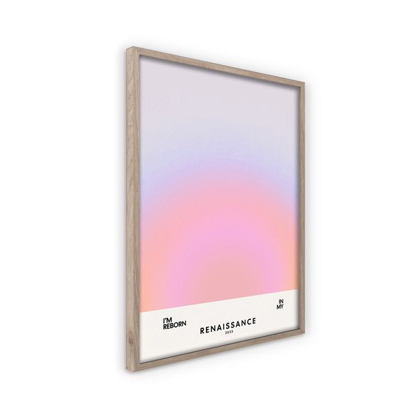 Печатна картина с включена рамка 50x70 cm Soft Nuances – Styler-image-4