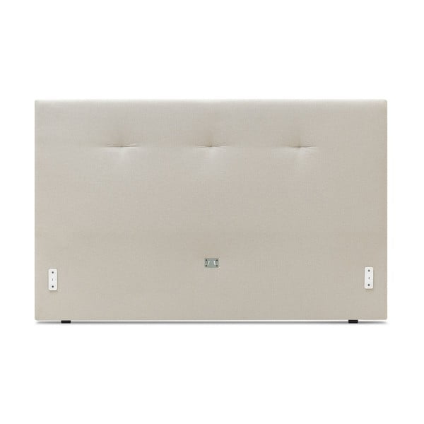 Бежово тапицирано двойно легло с решетка 160x200 cm Tory - Bobochic Paris-image-3