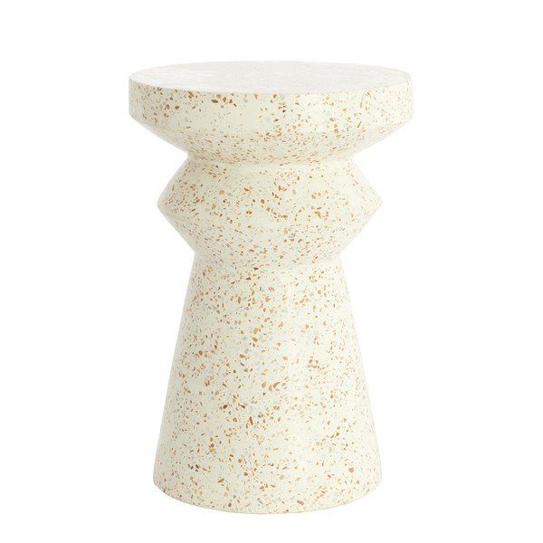 Кръгла странична масичка от terrazzo цимент ø 32 cm Sella – Light & Living