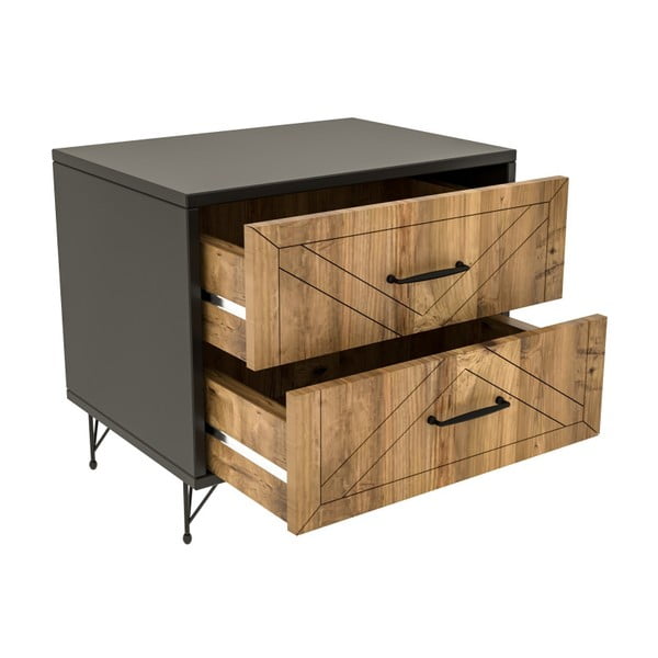 Нощно шкафче Felicita - Kalune Design-image-3