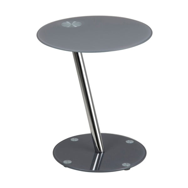 Tmavě šedý odkládací stolek Actona Dexter Lamp Table