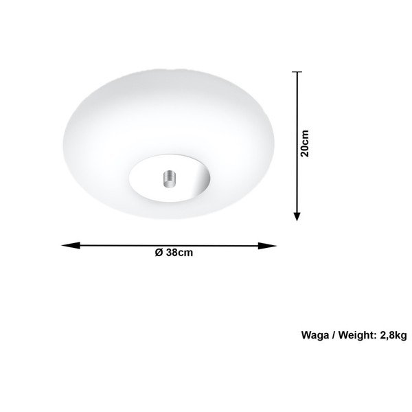 Stropní světlo Sollux Santiago Duro-image-1