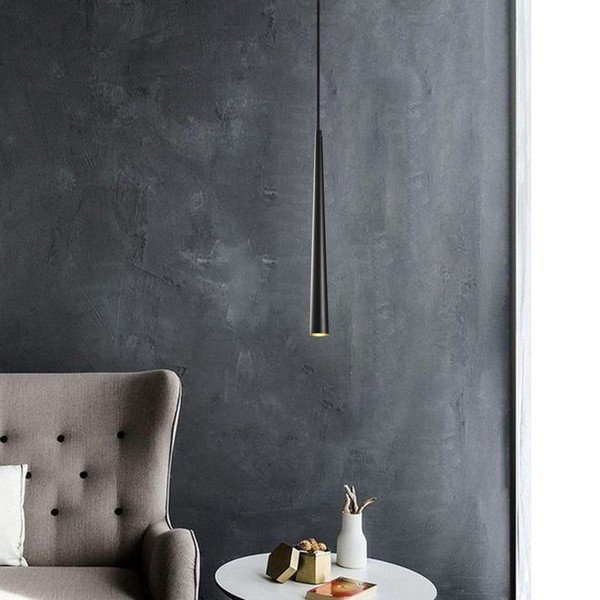 Черна висяща лампа Uğur - Opviq lights-image-4