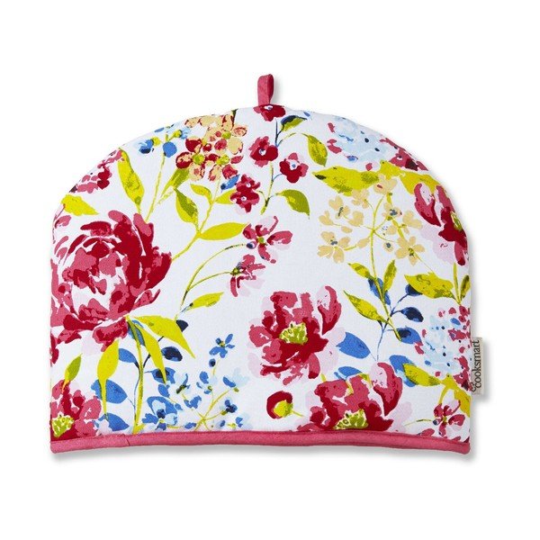 Bavlněný poklop na čaj Cooksmart England Floral Romance