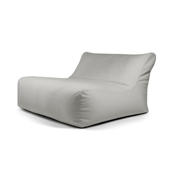Светлосив пуф от букле Sofa Lounge – SLOWDOWN