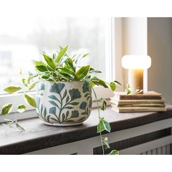 Керамично ръчно изработено покритие за кашпа за билки ø 22,5 cm – House Nordic-image-2