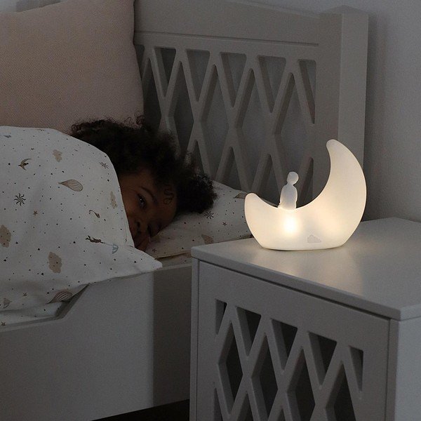 Детска нощна лампа в цвят слонова кост Moon Off-White – Cam Cam Copenhagen-image-1