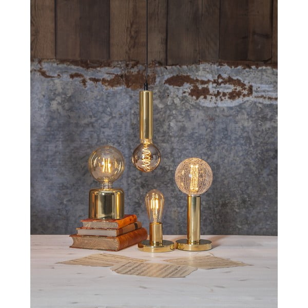 Топла LED крушка с нажежаема жичка E27, 1 W Plain Amber - Star Trading-image-4