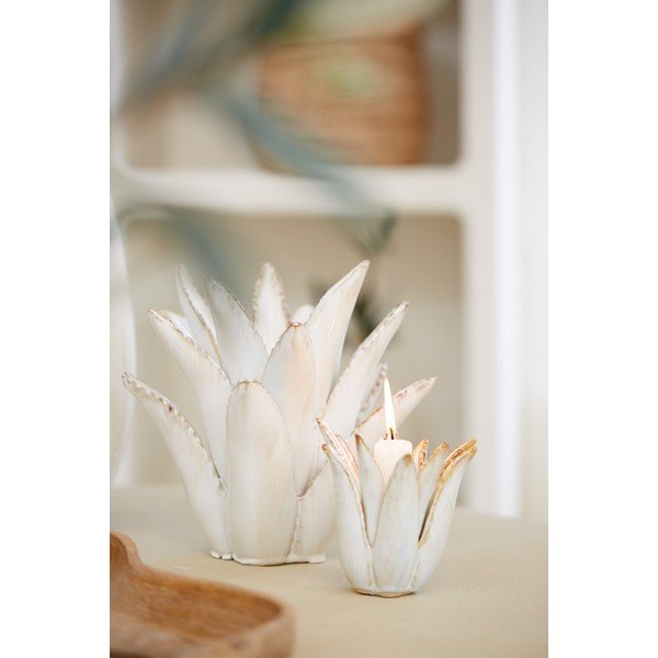 Керамичен свещник Cactus – Light & Living-image-1