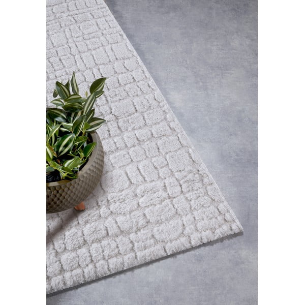 Кремава пътека 80x240 cm Artistique Cream White – Elle Decoration-image-2