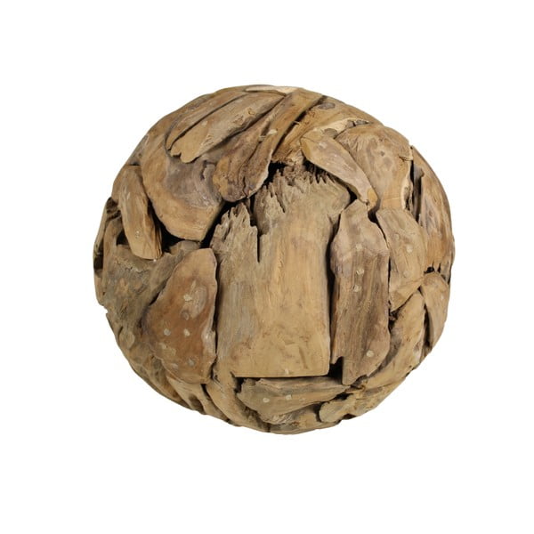 Dekorace z teakového dřeva HSM collection Biag, ⌀ 40 cm