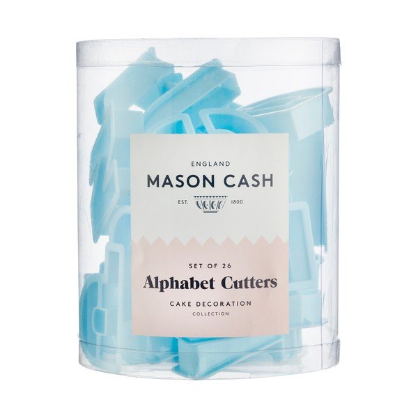 Комплект от 26 формички за бисквитки с форма на букви Mason Cash Alphabet - Mason Cash-image-1