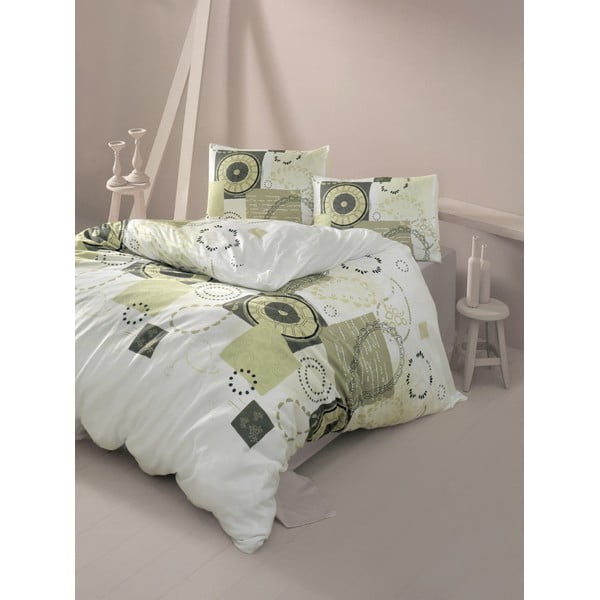 Спално бельо с чаршаф за двойно легло Sila, 200 x 220 cm - Mijolnir