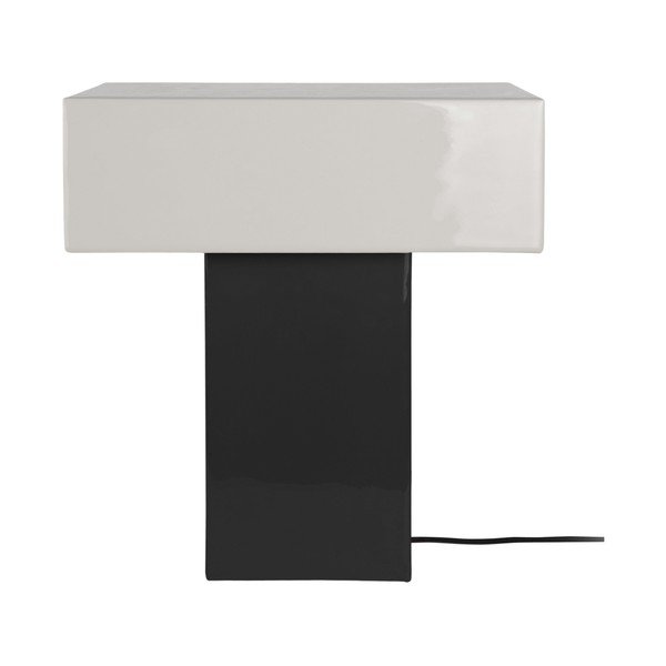 Черна настолна лампа (височина 35 cm) Grato Recto – Leitmotiv