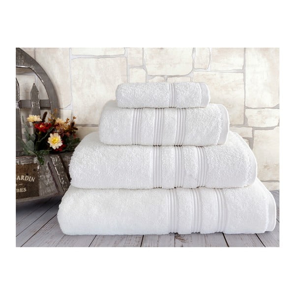Bílý ručník Irya Home Classic, 50x90 cm