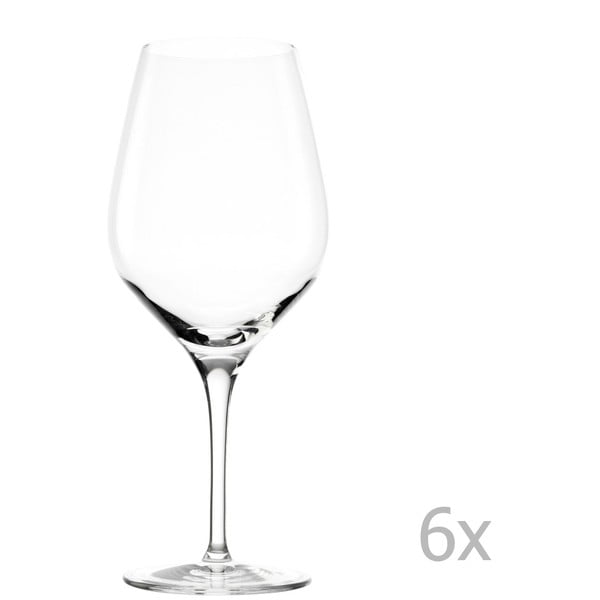 Sada 6 sklenic Stölzle Lausitz Exquisit Bordeaux, 645 ml