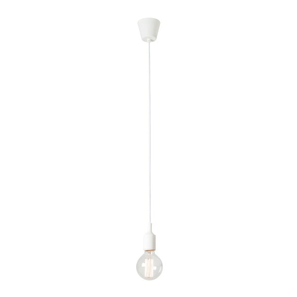Бяла висяща лампа без абажур Vintage - SULION