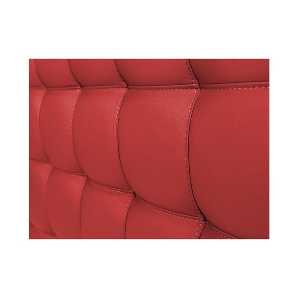 Červené čelo postele Cosmopolitan design Torino, šířka 202 cm-image-2