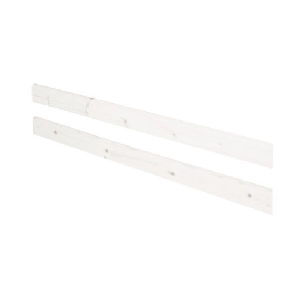 Предпазна преграда за легло от бял бор, дължина 197 cm Classic - Flexa