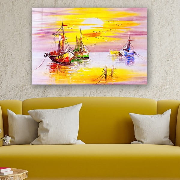 Картина върху стъкло 100x70 cm Sunset - Wallity-image-1