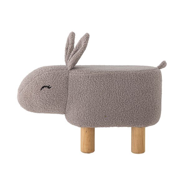 Сива детска табуретка Percey – Bloomingville Mini-image-2