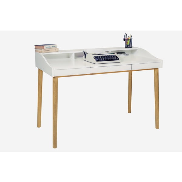 Работна маса за секретар 60x120 cm Lindenhof – Woodman-image-4