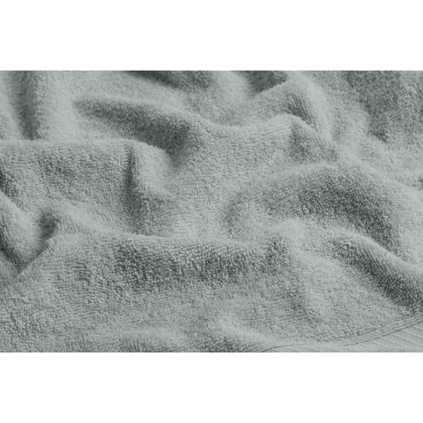 Светлосиви памучни хавлии и кърпи за баня в комплект от 2 бр. от тери – Foutastic-image-3