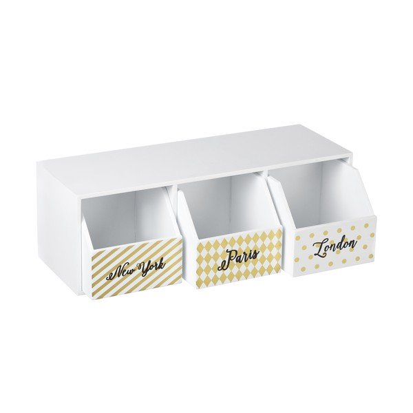 Úložný box se 3 zásuvkami Unimasa Cities-image-1