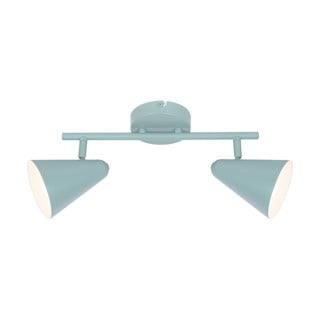 Синьо  осветително тялоо за таван с метален абажур 42x10 cm Amor – Candellux Lighting