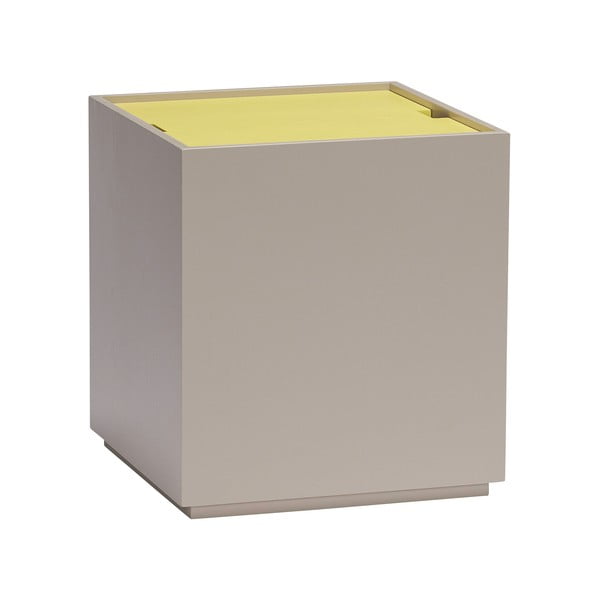 Ракла от масивен ясен в жълт и сив цвят 40x45 cm Vault – Hübsch-image-2