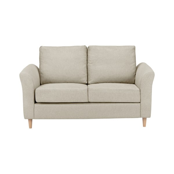 Бежов двуместен диван Smooth - Kooko Home-image-4