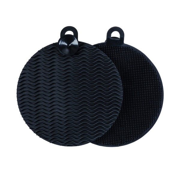 Комплект от 2 силиконови гъби за миене на съдове Black Outdoor Kitchen - Wenko-image-2