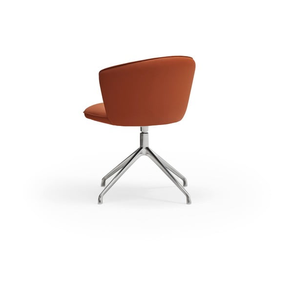 Оранжеви тапицирани трапезни столове в комплект 2 бр. Add – Teulat-image-3