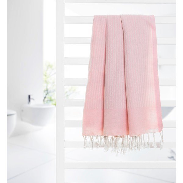 Hammam osuška Loincloth, růžová-image-1