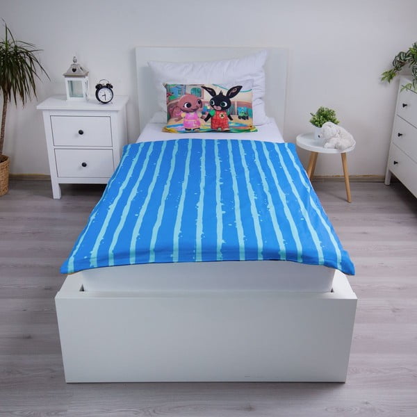 Памучно детско спално бельо 100x135 cm Bing Bunny "Tower" – Jerry Fabrics-image-2